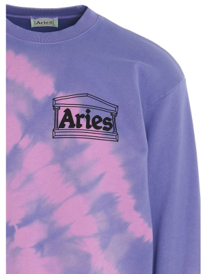 Aries Tie-dye Temple Sweatshirt