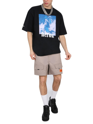 Heron Preston Logo Cargo Shorts