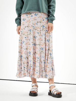 Ae Floral Maxi Skirt