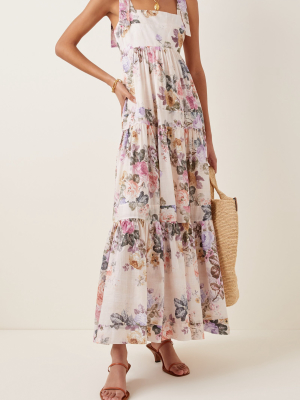 Brighton Floral Cotton Midi Dress