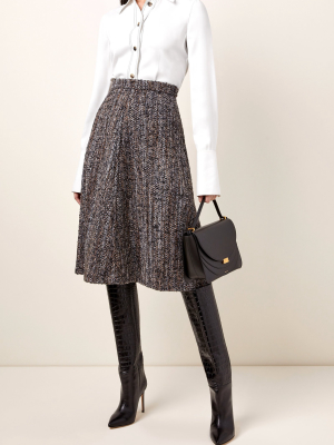 Bouclé-tweed Skirt