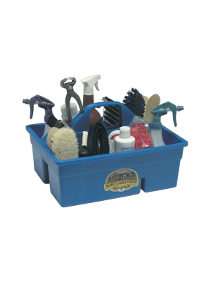 Little Giant Blue Stable Supplies Plastic Organization Duratote Box, Blue