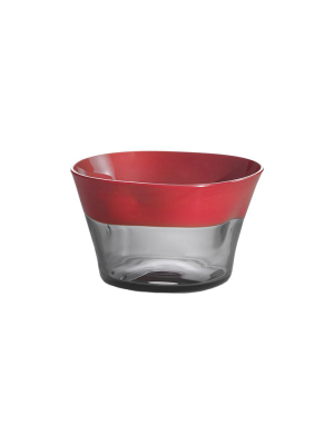 Nason Moretti Coral With Gray Dandy Bowl