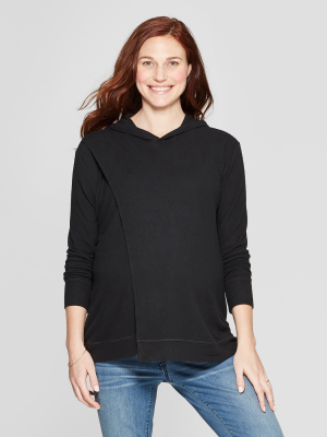 Maternity Nursing Hooded Swing Sweatshirt - Isabel Maternity By Ingrid & Isabel™