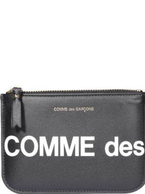 Comme Des Garçons Wallet Huge Logo Wallet