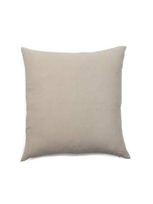 Simple Square Linen Pillow Flax