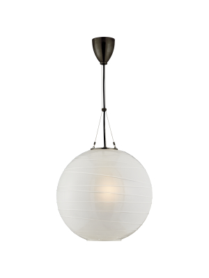 Hailey Medium Round Pendant In Various Colors