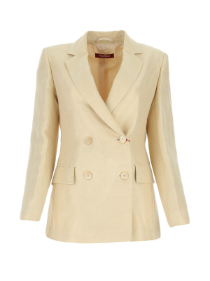 Max Mara Studio Alan Double Breasted Jacket