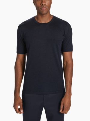 Agostino Wool Short Sleeve