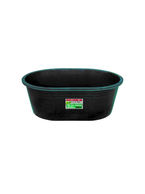 Tuff Stuff Heavy Duty 85 Gallon Oval Water, Feed, Or Storage Tank Tub, Green