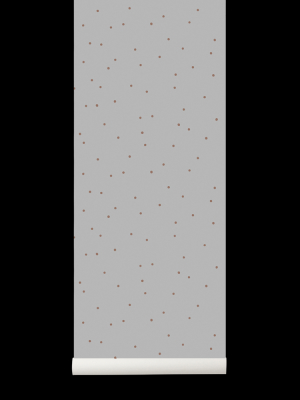 Dot Wallpaper In Grey