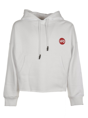 Honey Fucking Dijon X Comme Des Garçons Logo Print Hoodie