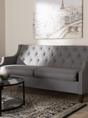 Celeste Grey 3-seater Sofa