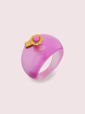 Poolside Resin Ring