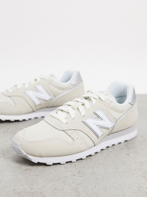 New Balance 373 Trainers In Beige