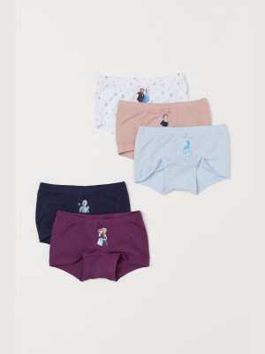 5-pack Cotton Boxer Briefs