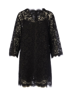 Dolce & Gabbana Lace Mini Dress