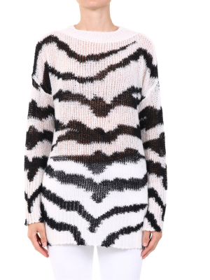 Stella Mccartney Animal Intarsia Sweater