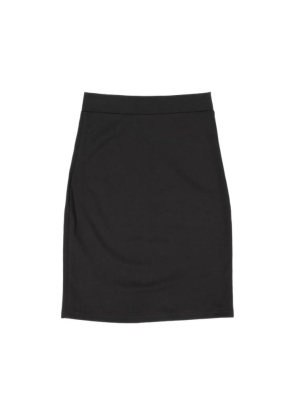 Three Bows Pencil Skirt - Black