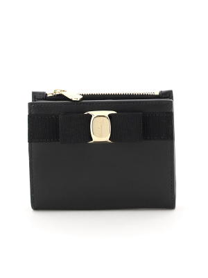 Salvatore Ferragamo Vara Bow Compact Wallet