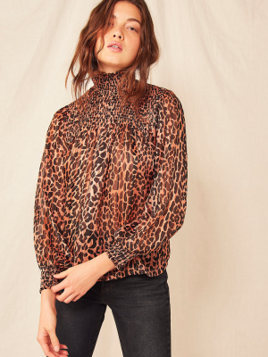 Scotch & Soda Printed Lurex Top