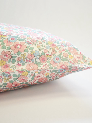Silk Pillowcase Made With Liberty Fabric Betsy