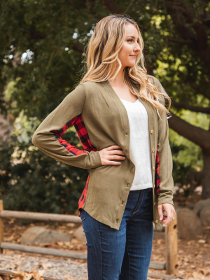 Dutch Cardigan - Olive