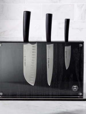 Schmidt Brothers Cutlery Black Downtown Knife Block - Universal Storage