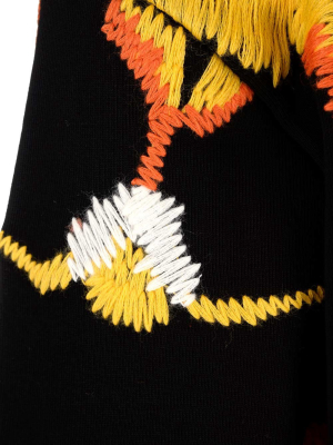 Loewe Pansies Embroidered Sweatshirt