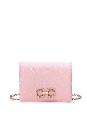 Salvatore Ferragamo Gancini Chain Wallet