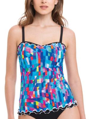 Profile By Gottex Serendipity Tankini Top E836-1e18-080