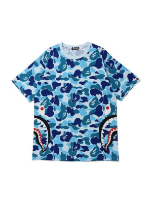 Bape Abc Camo Side Shark Tee