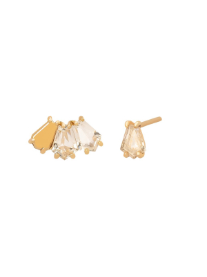 Selene Earrings - Yellow Gold