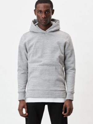 Cashmere Fleece Hooded Villain / Heather Grey