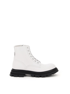 Alexander Mcqueen Wander Combat Boots