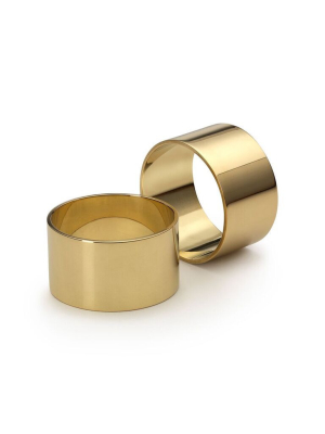 Solid Brass Napkin Rings