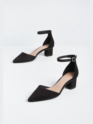 To And Fro Ankle Strap Heel