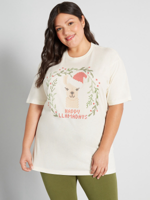 Happy Llama-days To You Graphic Tee