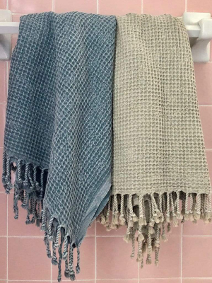 Waffle Weave Turkish Towel