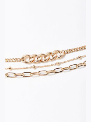 Chain Bracelet Set