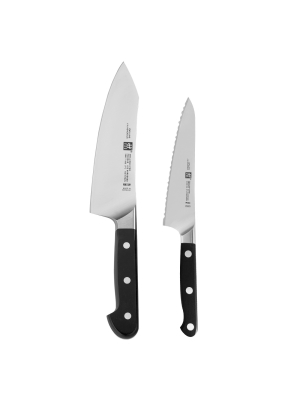 Zwilling Pro 2-pc Essentials Knife Set