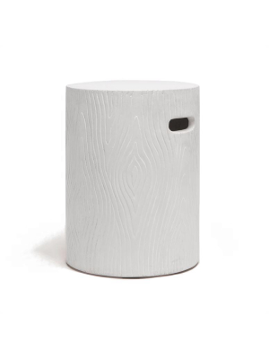 Bernt Stool Ivory Concrete