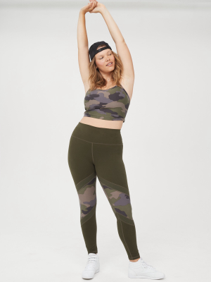 Offline The Hugger High Waisted Ribbed Legging