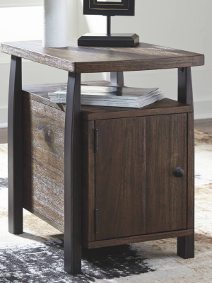 Vailbry Chair Side End Table Brown - Signature Design By Ashley