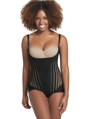 Leonisa Shapewear Undetectable Firm Control Bodysuit Shaper