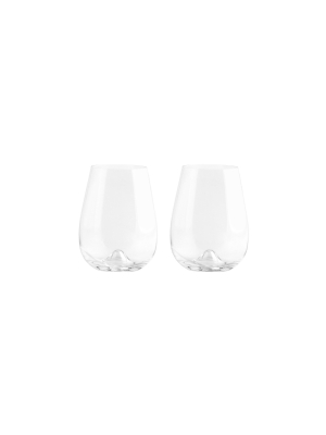 16.8oz 2pk Crystal Vulcano Tumbler Glasses - Stoelzle