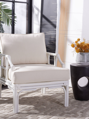 Kazumi Accent Chair White - Safavieh