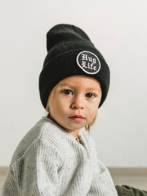 Seaslope Infant/toddler Hug Life Beanie - Jet Black