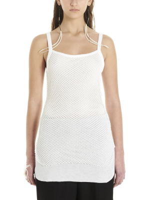 Ann Demeulemeester Mesh Tank Top