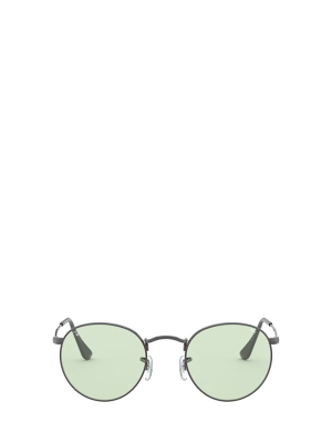 Ray-ban Round Solid Evolve Sunglasses